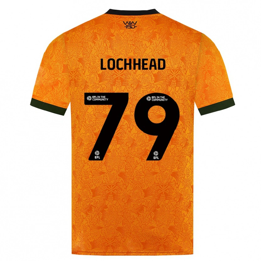 Danxen Hombre Camiseta Sebastian Lochhead #79 Naranja Negro 1ª Equipación 2026/27 La Camisa México
