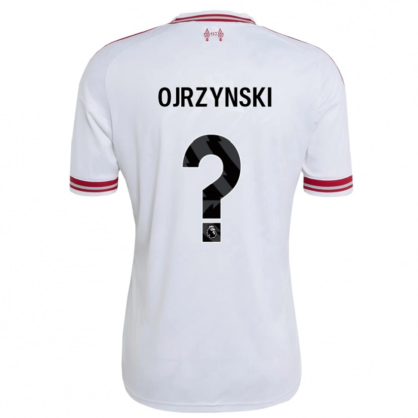 Danxen Hombre Camiseta Jakub Ojrzynski #0 Rojo Blanco 2ª Equipación 2026/27 La Camisa México