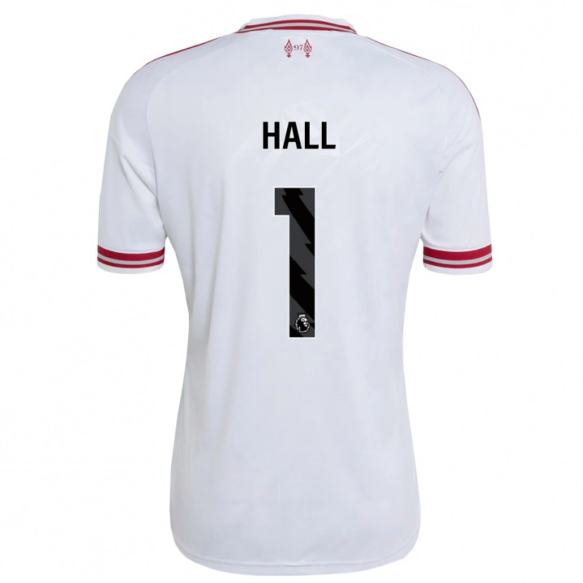Danxen Hombre Camiseta Bailey Hall #1 Rojo Blanco 2ª Equipación 2026/27 La Camisa México