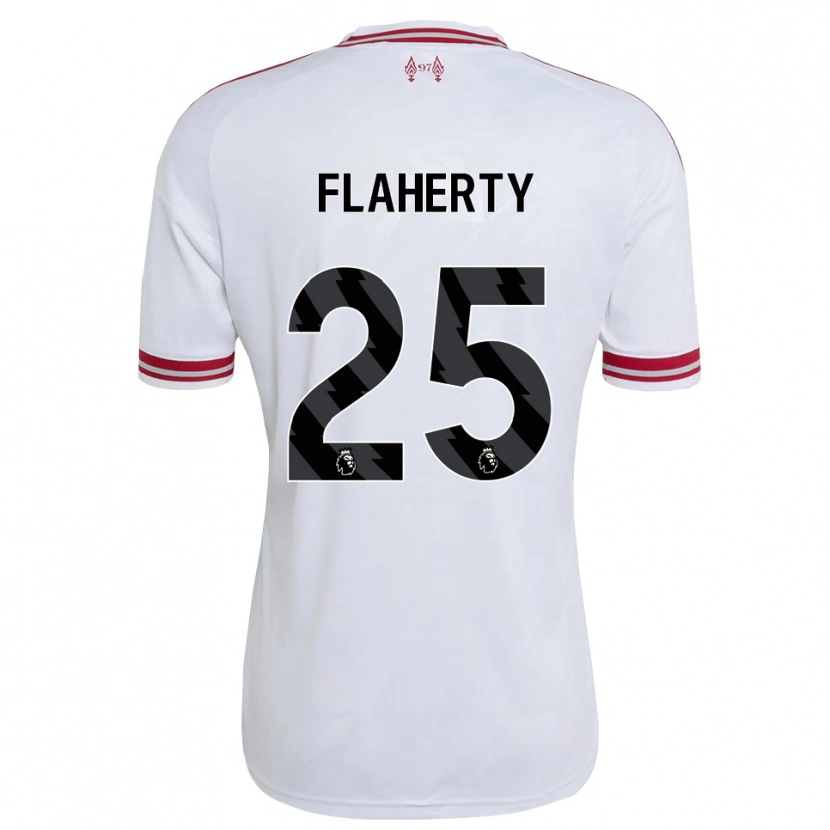 Danxen Hombre Camiseta Gilly Flaherty #25 Rojo Blanco 2ª Equipación 2026/27 La Camisa México