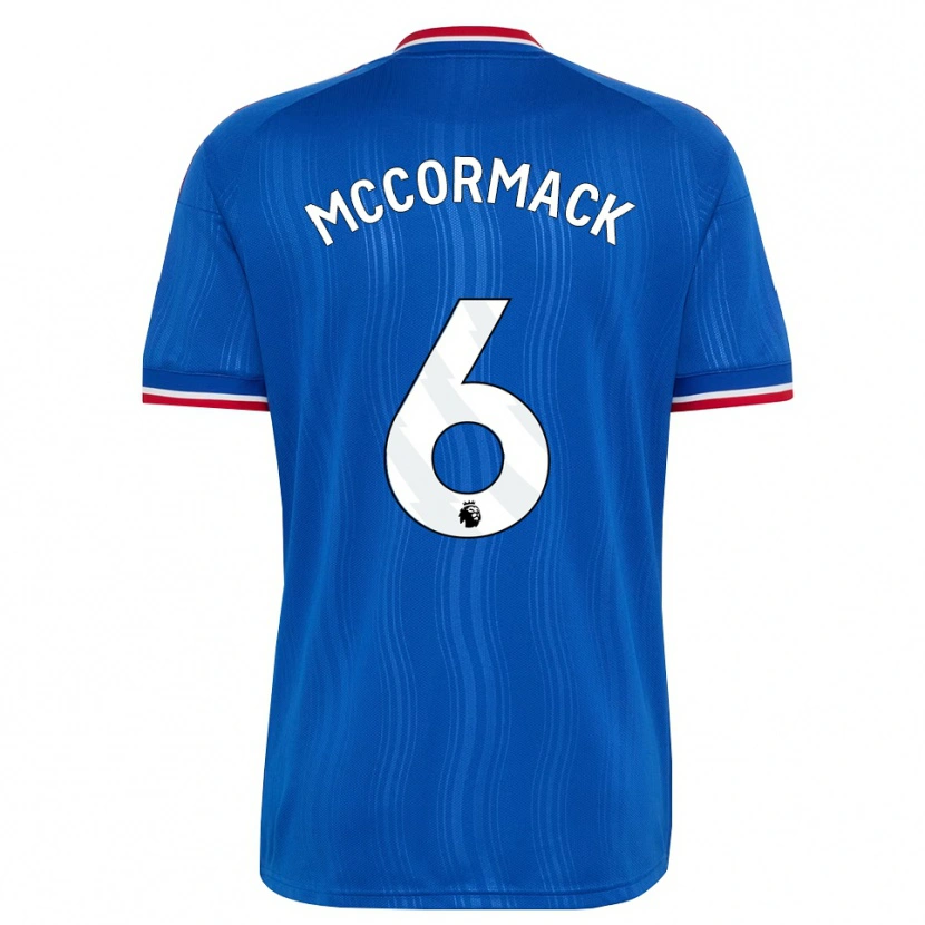 Danxen Hombre Camiseta Rafe Mccormack #6 Azul Blanco Rojo 2ª Equipación 2026/27 La Camisa México