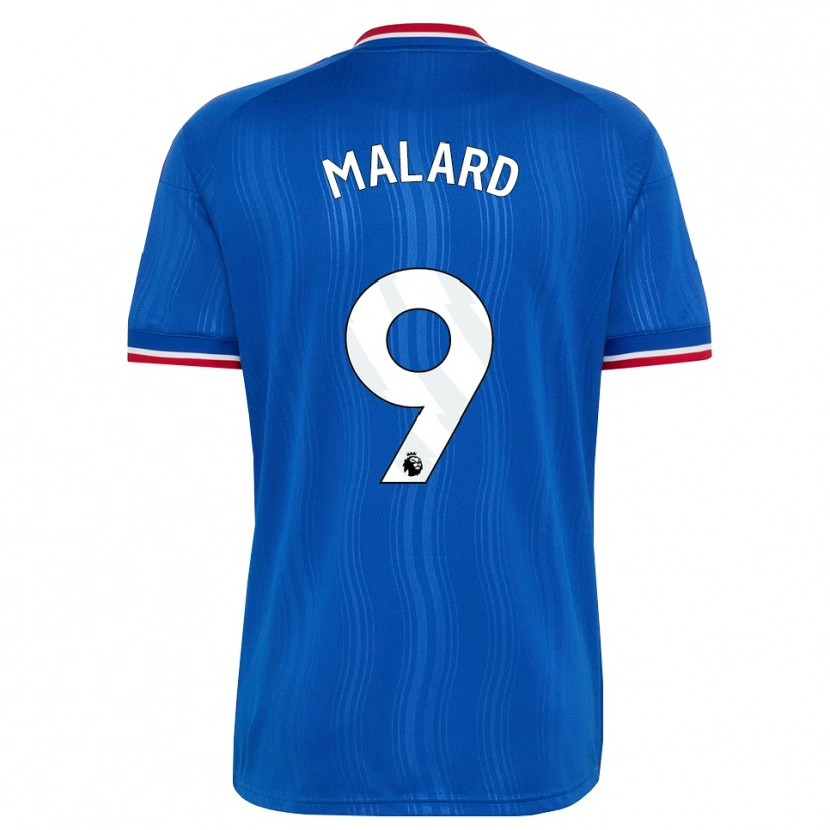 Danxen Hombre Camiseta Melvine Malard #9 Azul Blanco Rojo 2ª Equipación 2026/27 La Camisa México