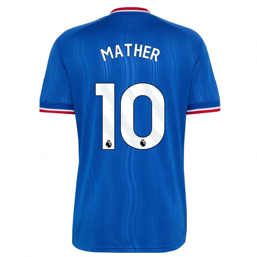 Danxen Hombre Camiseta Sam Mather #10 Azul Blanco Rojo 2ª Equipación 2026/27 La Camisa México