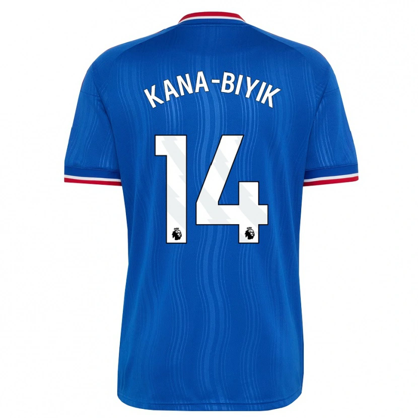 Danxen Hombre Camiseta Enzo Kana-Biyik #14 Azul Blanco Rojo 2ª Equipación 2026/27 La Camisa México