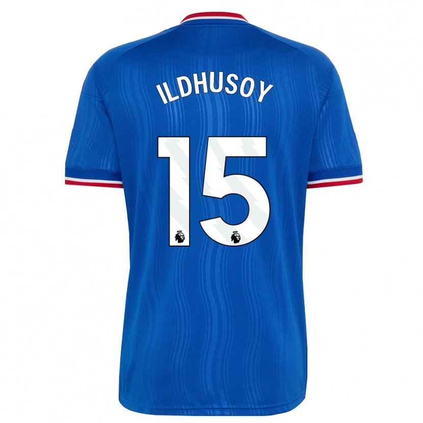 Danxen Hombre Camiseta Celin Bizet Ildhusoy #15 Azul Blanco Rojo 2ª Equipación 2026/27 La Camisa México