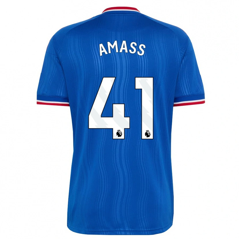 Danxen Hombre Camiseta Harry Amass #41 Azul Blanco Rojo 2ª Equipación 2026/27 La Camisa México