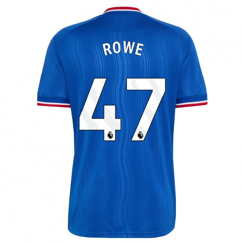 Danxen Hombre Camiseta Tommy Rowe #47 Azul Blanco Rojo 2ª Equipación 2026/27 La Camisa México