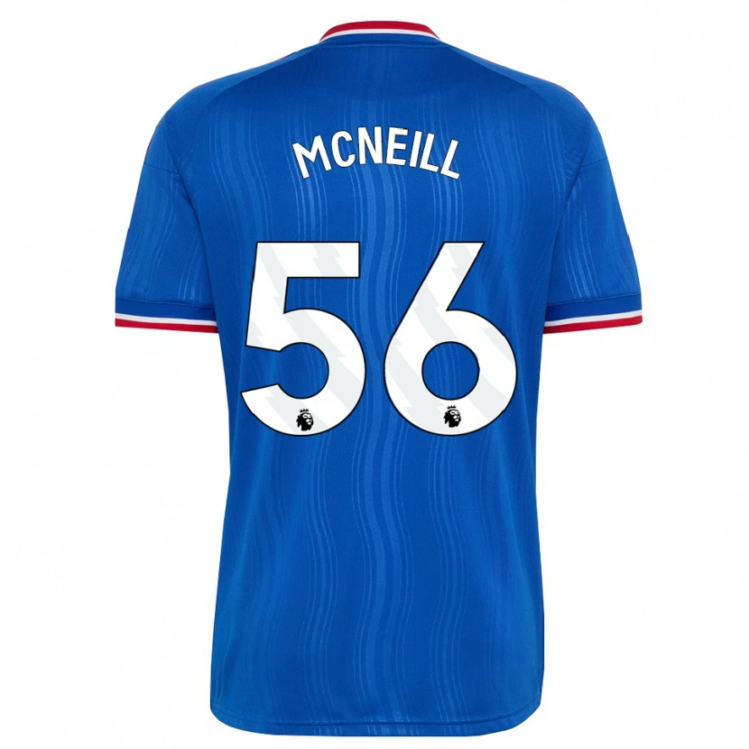 Danxen Hombre Camiseta Charlie Mcneill #56 Azul Blanco Rojo 2ª Equipación 2026/27 La Camisa México