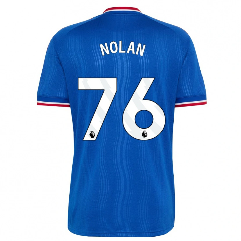 Danxen Hombre Camiseta James Nolan #76 Azul Blanco Rojo 2ª Equipación 2026/27 La Camisa México