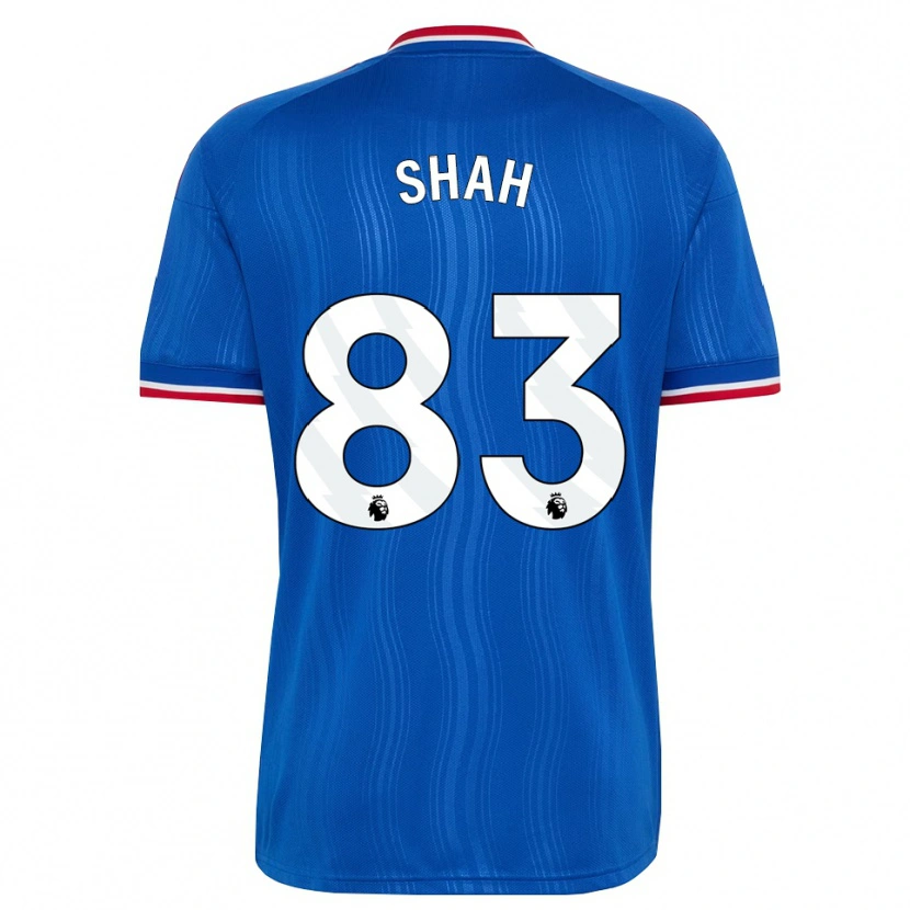 Danxen Hombre Camiseta Jariyah Shah #83 Azul Blanco Rojo 2ª Equipación 2026/27 La Camisa México