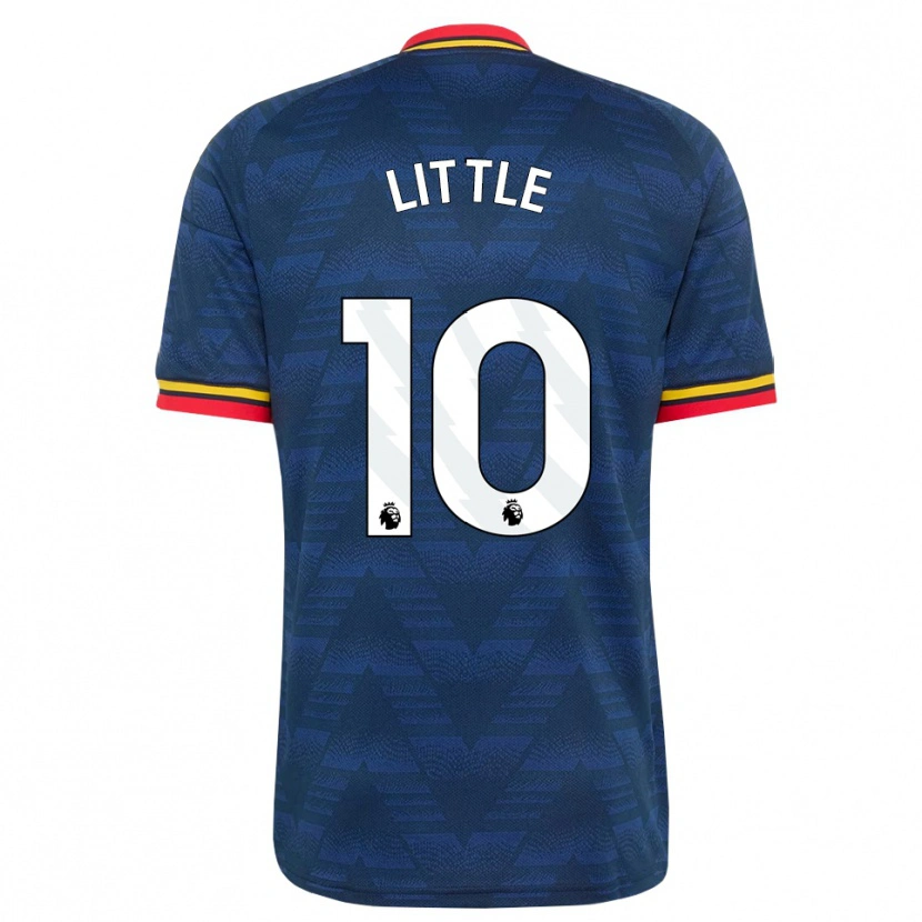 Danxen Hombre Camiseta Kim Little #10 Azulmedianoche Amarillo Rojo 2ª Equipación 2026/27 La Camisa México