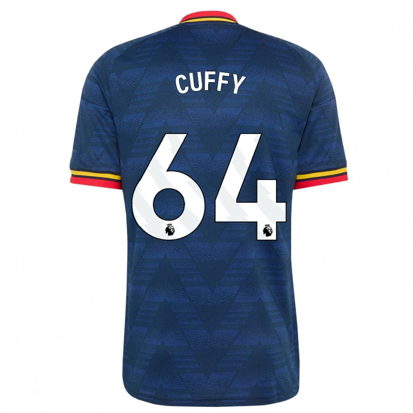 Danxen Hombre Camiseta Brooke Norton Cuffy #64 Azulmedianoche Amarillo Rojo 2ª Equipación 2026/27 La Camisa México