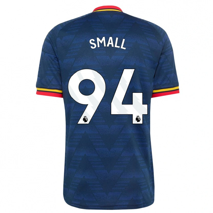 Danxen Hombre Camiseta Coby Small #94 Azulmedianoche Amarillo Rojo 2ª Equipación 2026/27 La Camisa México