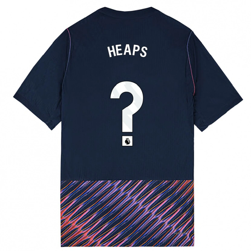 Danxen Hombre Camiseta Billy Heaps #0 Azulreal Blanco 2ª Equipación 2026/27 La Camisa México