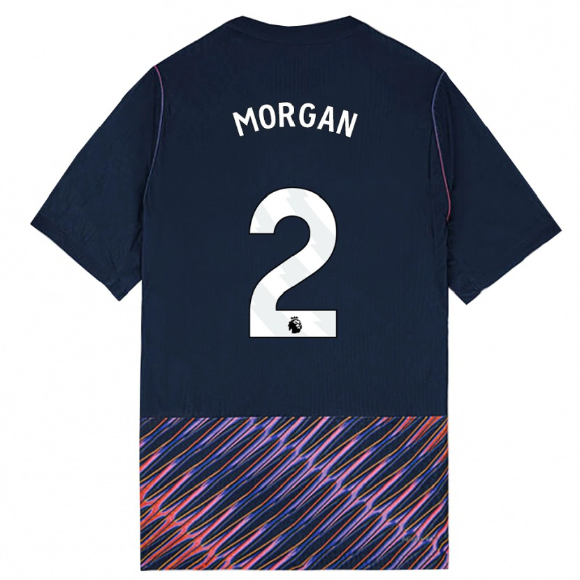 Danxen Hombre Camiseta Esther Morgan #2 Azulreal Blanco 2ª Equipación 2026/27 La Camisa México