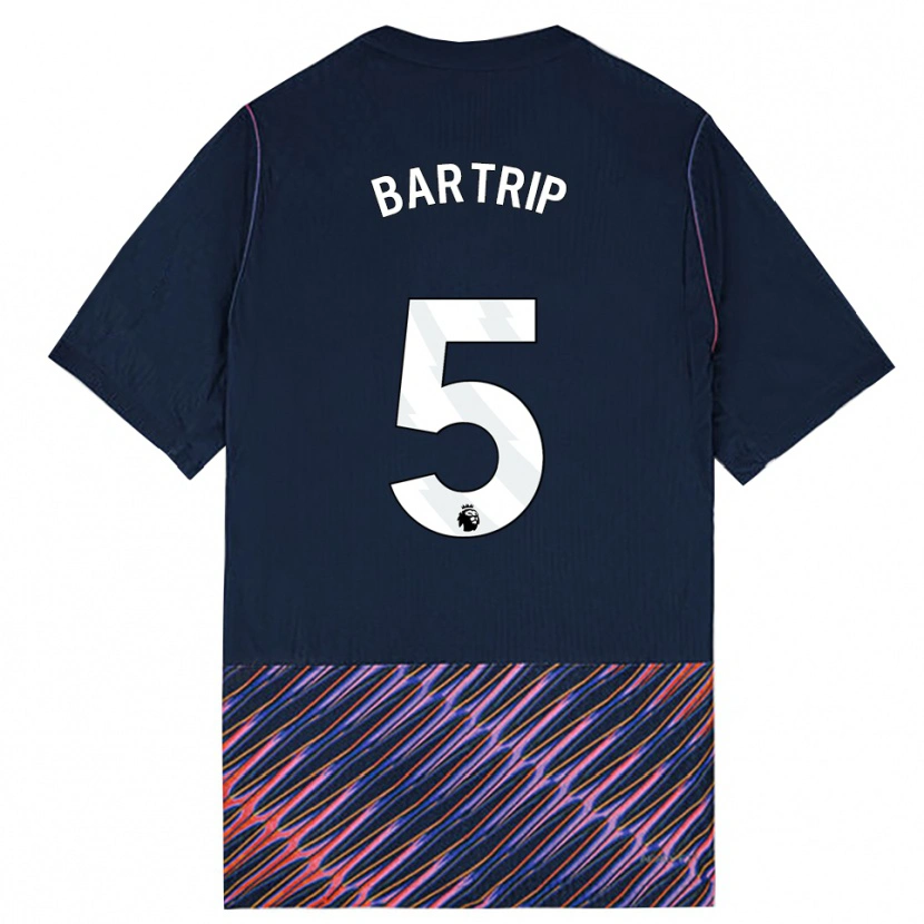 Danxen Hombre Camiseta Molly Bartrip #5 Azulreal Blanco 2ª Equipación 2026/27 La Camisa México