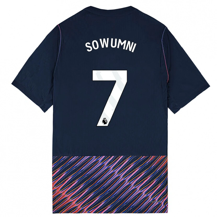 Danxen Hombre Camiseta Elisha Sowunmi #7 Azulreal Blanco 2ª Equipación 2026/27 La Camisa México