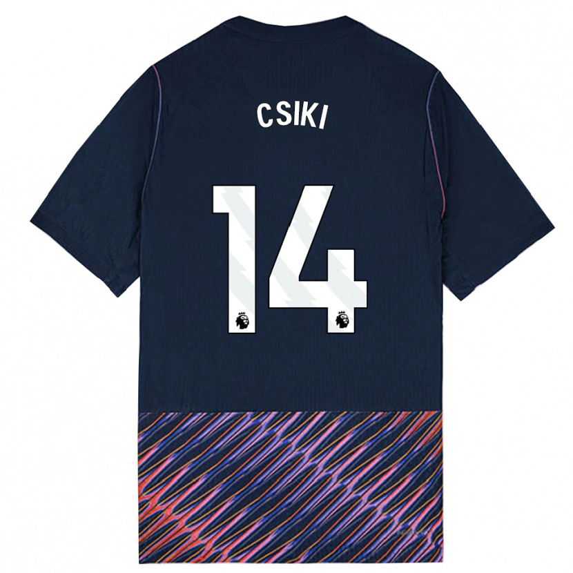 Danxen Hombre Camiseta Anna Csiki #14 Azulreal Blanco 2ª Equipación 2026/27 La Camisa México