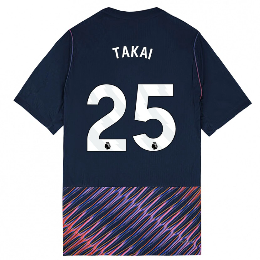 Danxen Hombre Camiseta Kota Takai #25 Azulreal Blanco 2ª Equipación 2026/27 La Camisa México