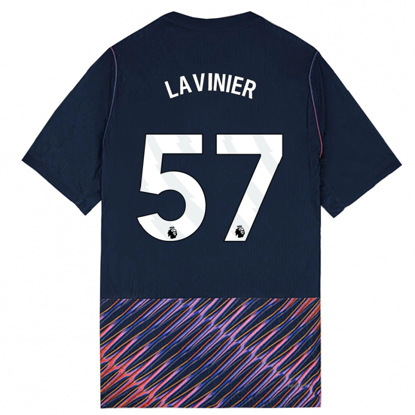 Danxen Hombre Camiseta Marcel Lavinier #57 Azulreal Blanco 2ª Equipación 2026/27 La Camisa México