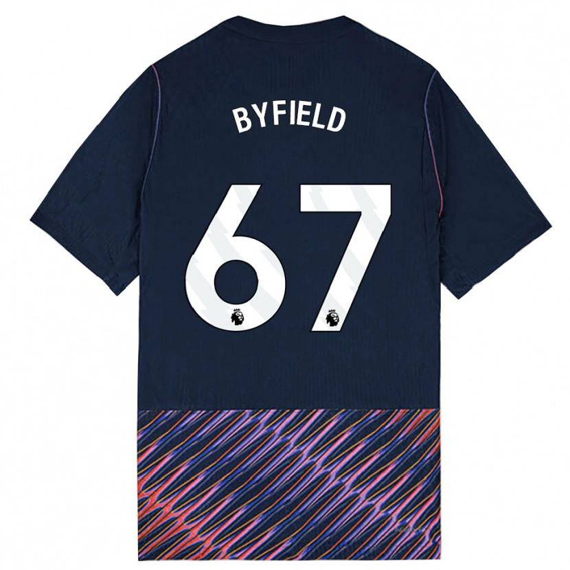 Danxen Hombre Camiseta Jun'ai Byfield #67 Azulreal Blanco 2ª Equipación 2026/27 La Camisa México