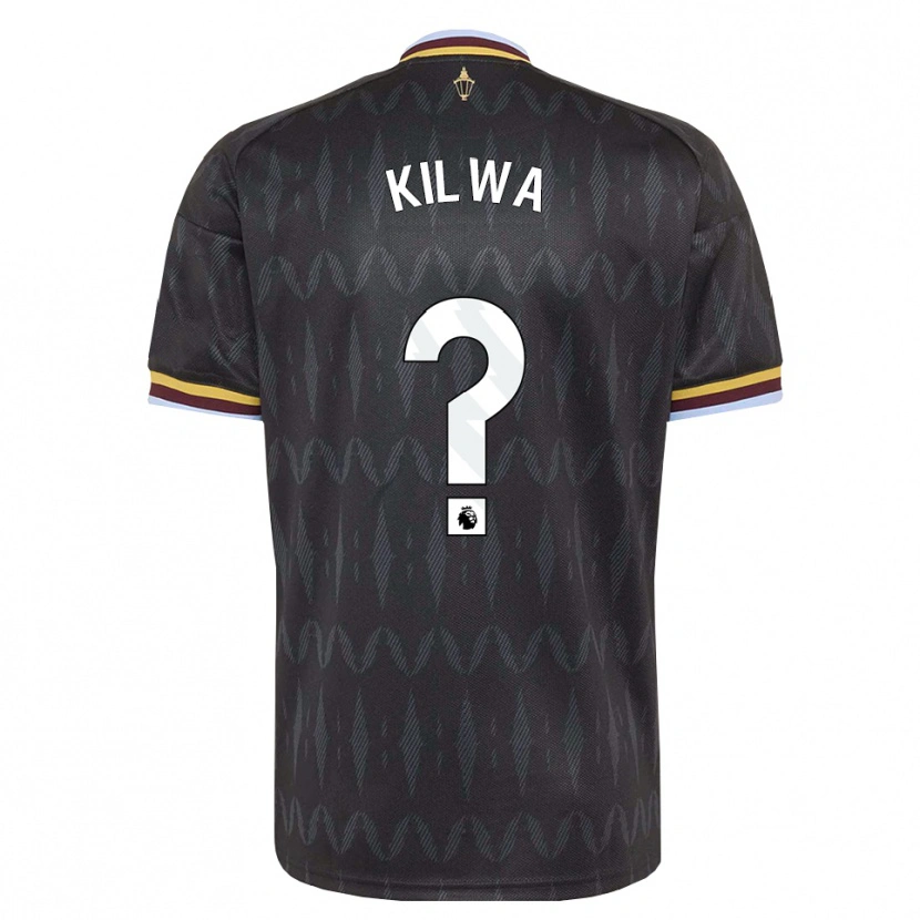 Danxen Hombre Camiseta Heaven Kilwa #0 Azulaciano Negro Amarillo 2ª Equipación 2026/27 La Camisa México