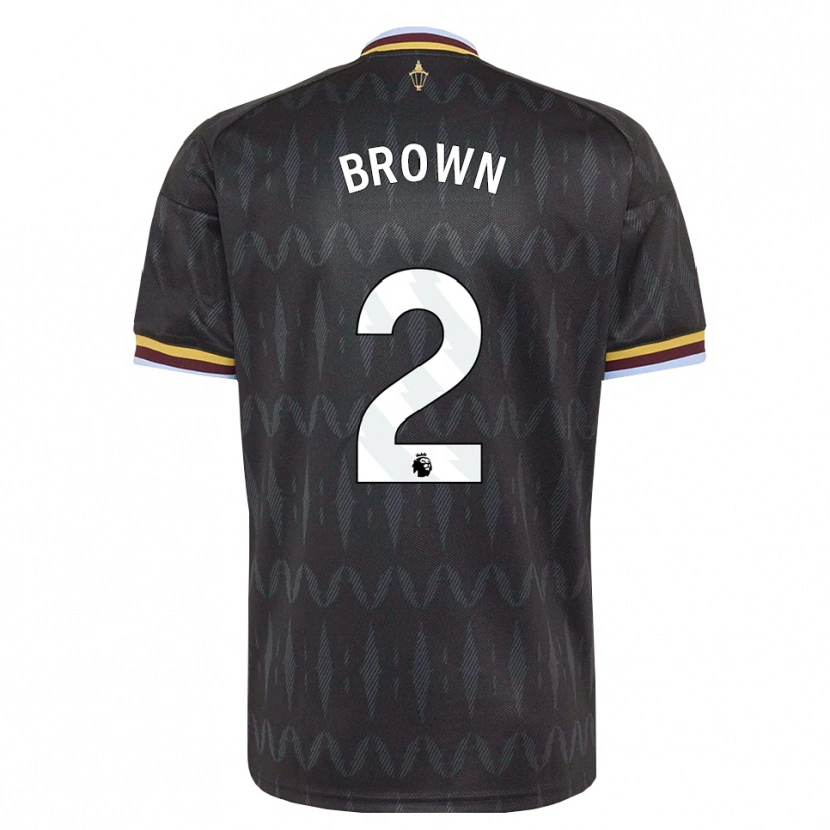 Danxen Hombre Camiseta Alvin Brown #2 Azulaciano Negro Amarillo 2ª Equipación 2026/27 La Camisa México