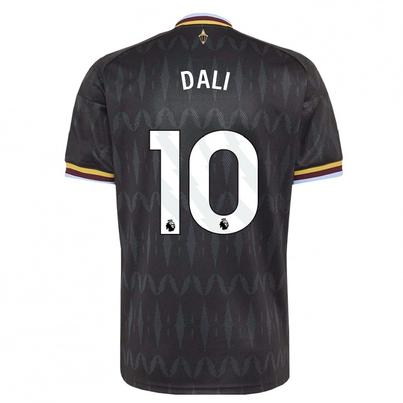 Danxen Hombre Camiseta Kenza Dali #10 Azulaciano Negro Amarillo 2ª Equipación 2026/27 La Camisa México