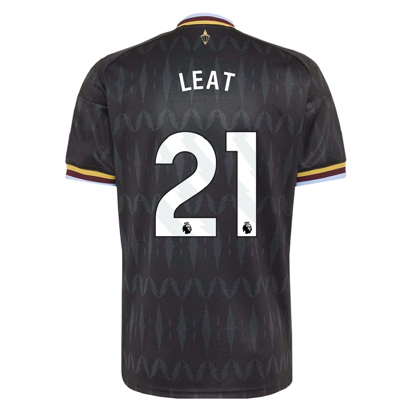 Danxen Hombre Camiseta Anna Leat #21 Azulaciano Negro Amarillo 2ª Equipación 2026/27 La Camisa México