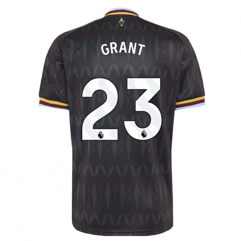 Danxen Hombre Camiseta Chasity Grant #23 Azulaciano Negro Amarillo 2ª Equipación 2026/27 La Camisa México
