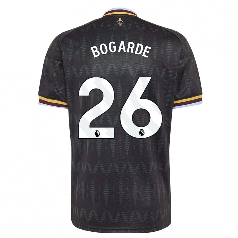 Danxen Hombre Camiseta Lamare Bogarde #26 Azulaciano Negro Amarillo 2ª Equipación 2026/27 La Camisa México