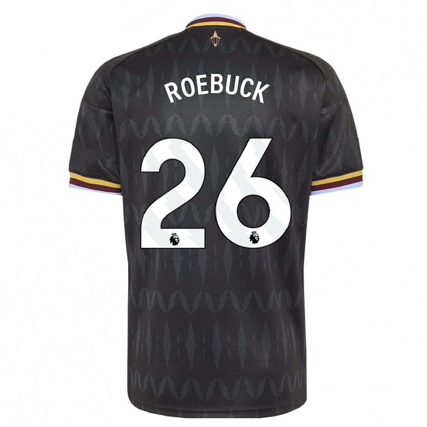 Danxen Hombre Camiseta Ellie Roebuck #26 Azulaciano Negro Amarillo 2ª Equipación 2026/27 La Camisa México