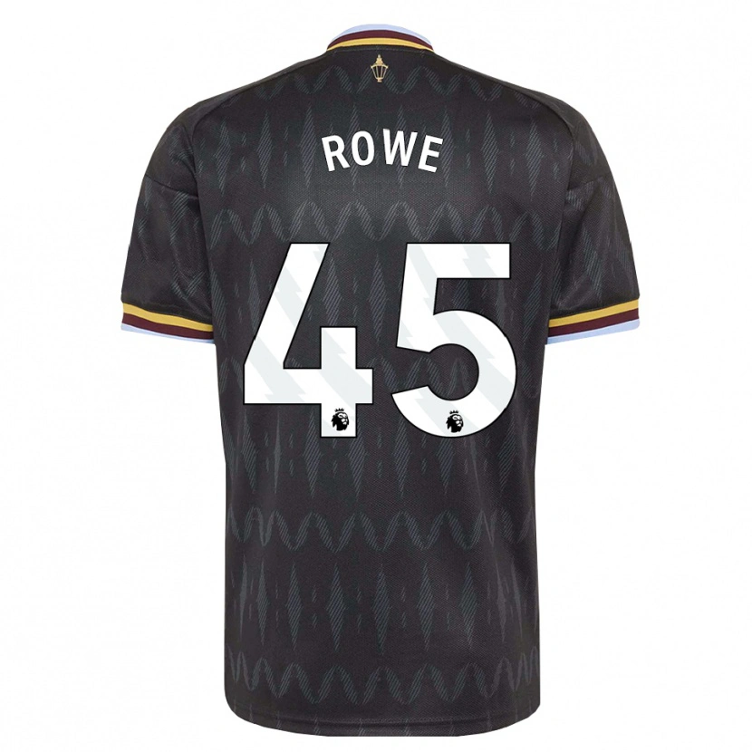 Danxen Hombre Camiseta Triston Rowe #45 Azulaciano Negro Amarillo 2ª Equipación 2026/27 La Camisa México