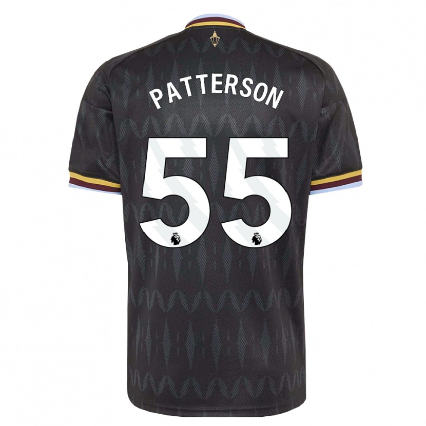Danxen Hombre Camiseta Travis Patterson #55 Azulaciano Negro Amarillo 2ª Equipación 2026/27 La Camisa México