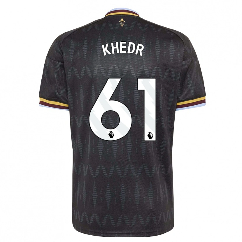 Danxen Hombre Camiseta Omar Khedr #61 Azulaciano Negro Amarillo 2ª Equipación 2026/27 La Camisa México