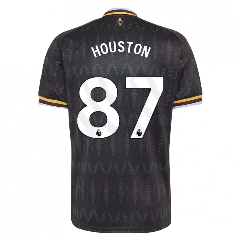 Danxen Hombre Camiseta Theo Houston #87 Azulaciano Negro Amarillo 2ª Equipación 2026/27 La Camisa México