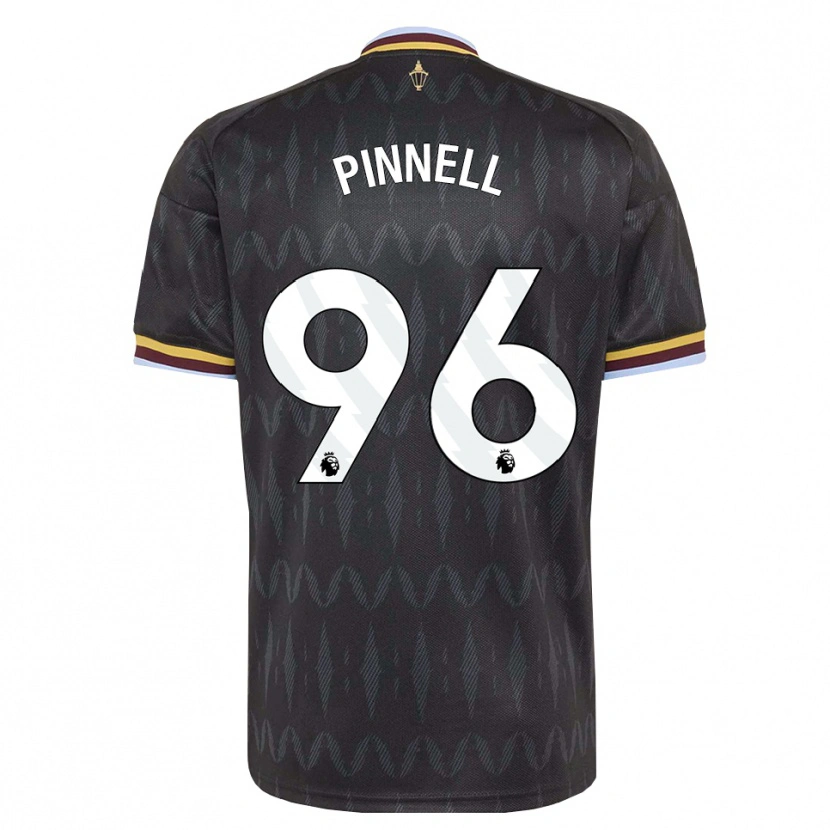 Danxen Hombre Camiseta Harry Pinnell #96 Azulaciano Negro Amarillo 2ª Equipación 2026/27 La Camisa México