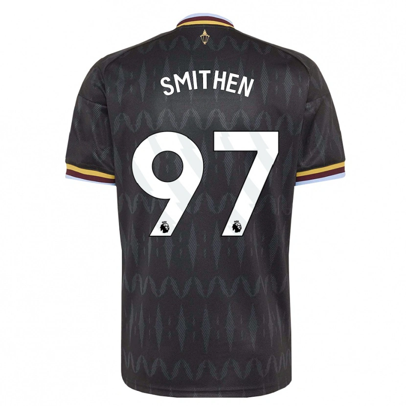 Danxen Hombre Camiseta Tay'veon Smithen #97 Azulaciano Negro Amarillo 2ª Equipación 2026/27 La Camisa México