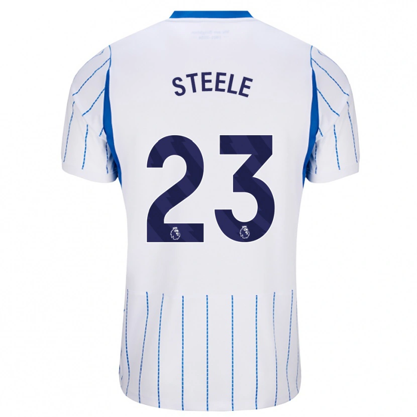Danxen Hombre Camiseta Jason Steele #23 Azuldodger Blanco 2ª Equipación 2026/27 La Camisa México