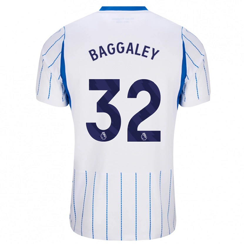 Danxen Hombre Camiseta Sophie Baggaley #32 Azuldodger Blanco 2ª Equipación 2026/27 La Camisa México