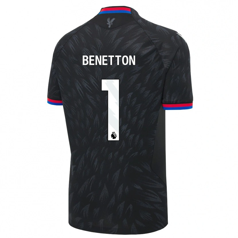 Danxen Hombre Camiseta Lucca Benetton #1 Negro Azul Rojo 2ª Equipación 2026/27 La Camisa México