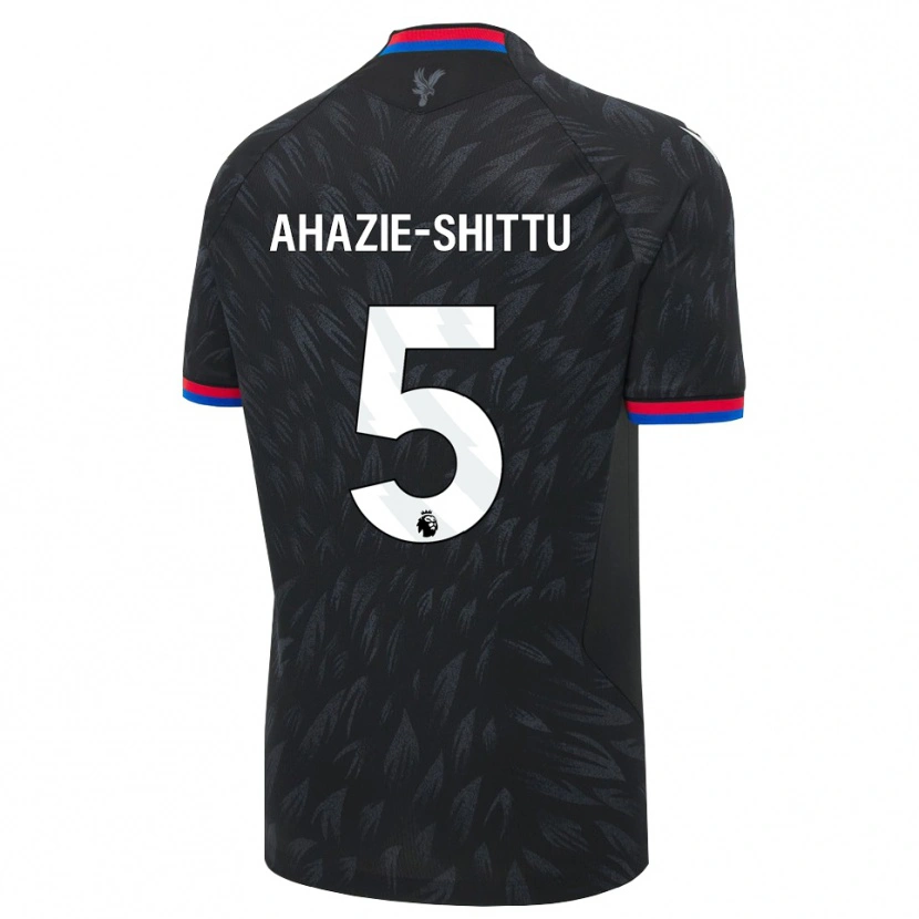 Danxen Hombre Camiseta Remi Ahazie-Shittu #5 Negro Azul Rojo 2ª Equipación 2026/27 La Camisa México