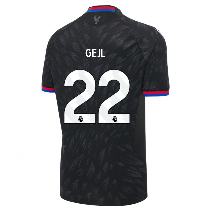 Danxen Hombre Camiseta Mille Gejl #22 Negro Azul Rojo 2ª Equipación 2026/27 La Camisa México