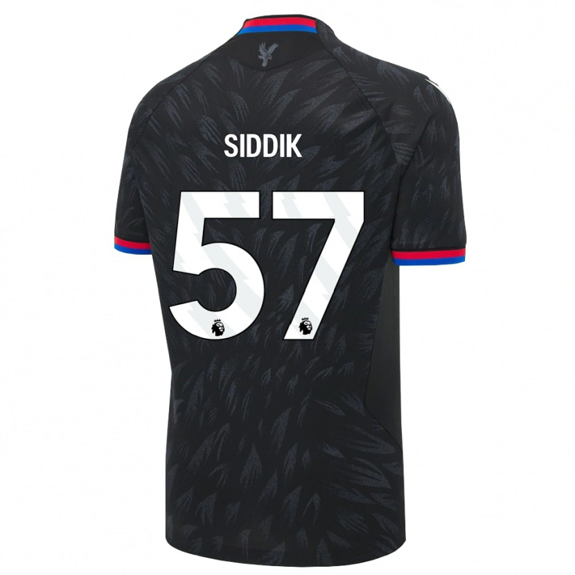 Danxen Hombre Camiseta Cardo Siddik #57 Negro Azul Rojo 2ª Equipación 2026/27 La Camisa México