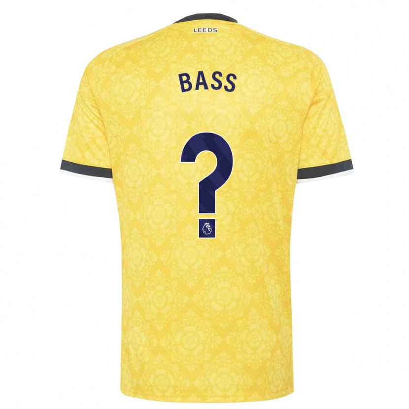 Danxen Hombre Camiseta Rebekah Bass #0 Amarillo Blanco Negro 2ª Equipación 2026/27 La Camisa México