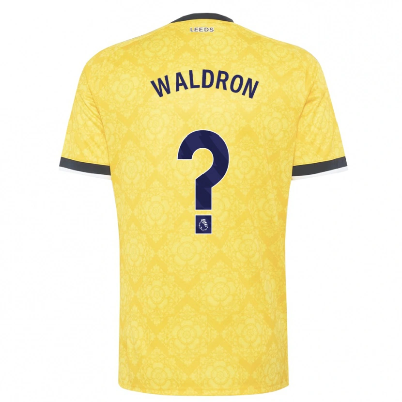 Danxen Hombre Camiseta Ruby Waldron #0 Amarillo Blanco Negro 2ª Equipación 2026/27 La Camisa México
