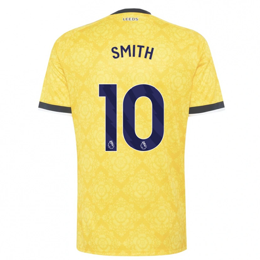 Danxen Hombre Camiseta Kathryn Smith #10 Amarillo Blanco Negro 2ª Equipación 2026/27 La Camisa México