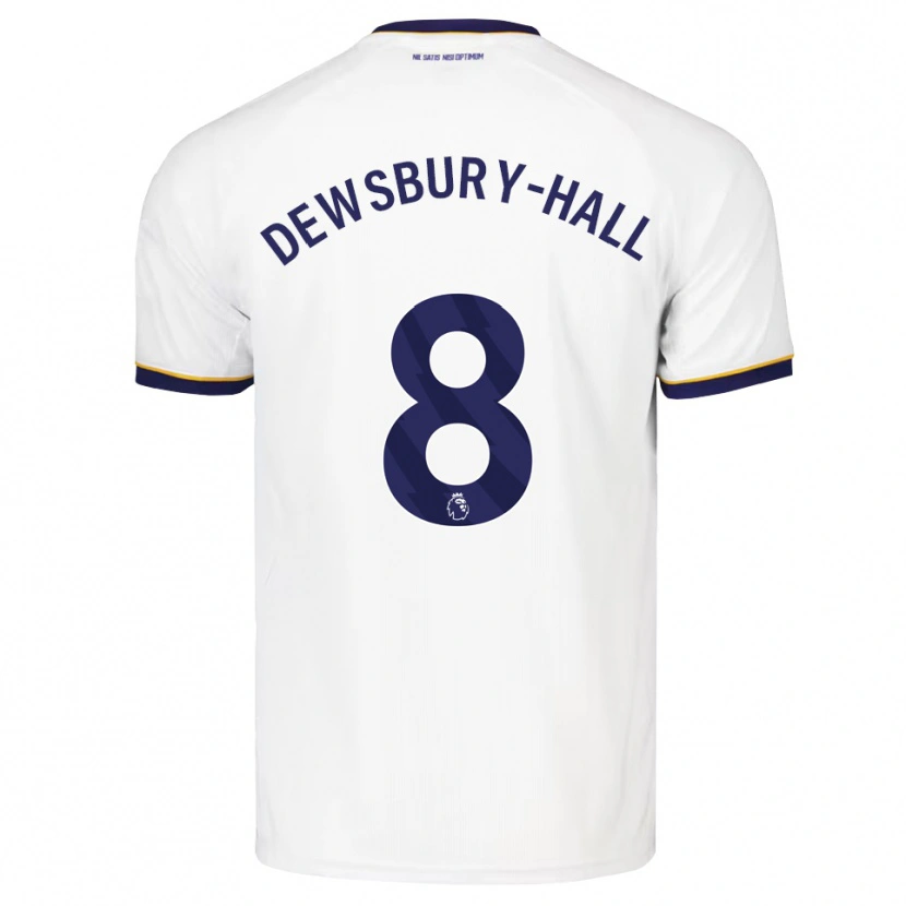 Danxen Hombre Camiseta Kiernan Dewsbury-Hall #8 Azulmedianoche Blanco Amarillo 2ª Equipación 2026/27 La Camisa México