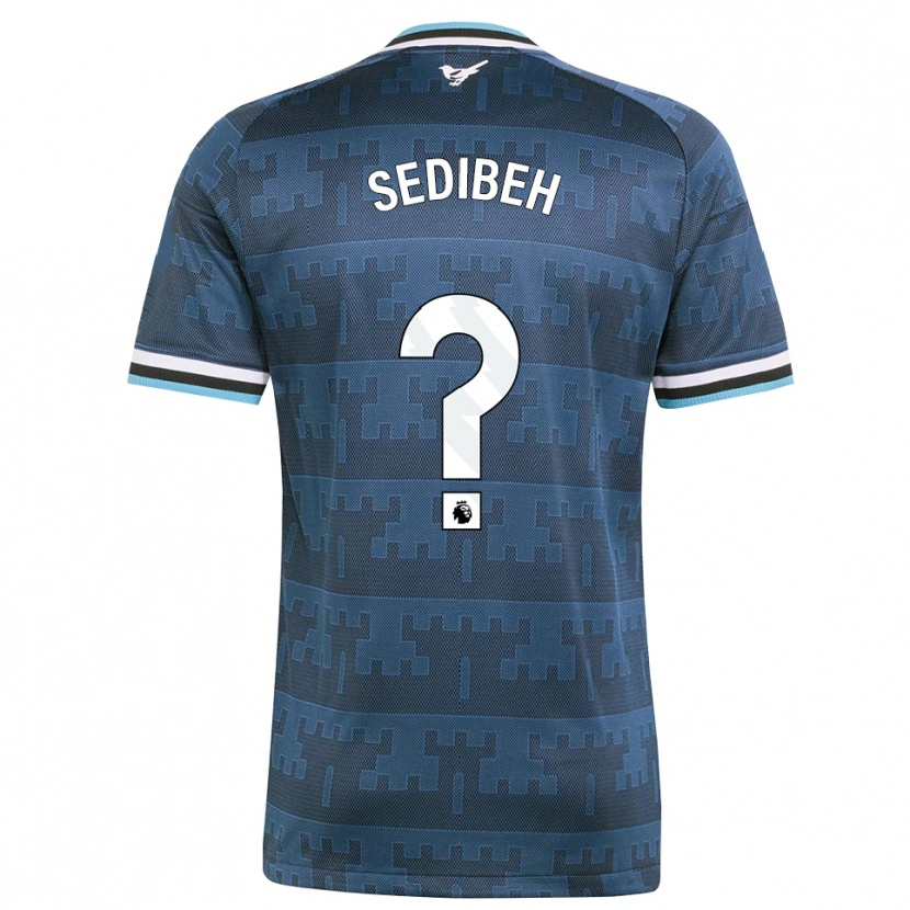 Danxen Hombre Camiseta Mo Sedibeh #0 Amarillo Negro Azul 2ª Equipación 2026/27 La Camisa México