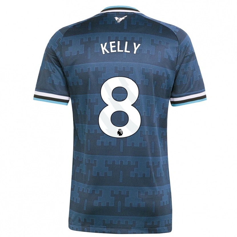 Danxen Hombre Camiseta Emma Kelly #8 Amarillo Negro Azul 2ª Equipación 2026/27 La Camisa México